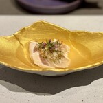 焼鳥 燃暖 - ささみたたきの南蛮漬け