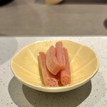 焼鳥 燃暖 - ハスの芽　甘酢漬け