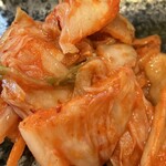 麺や 紡 - 美味しいキムチ◎