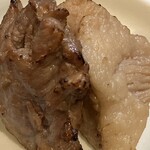 麺や 紡 - つけ出汁の炙り鶏肉と豚