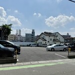 The goodies - お店の道路を挟んだ向かい側の駐車場の一番奥右側２台分、１３番、１４番が、THE Goodies さんの駐車場です｡