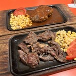 メキシコダイニングレストラン ブロンコ - カットステーキ、ハンバーグ200g