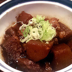 牛スジ肉の土手煮