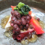 日本料理 TOBIUME - 氷室　三角と小豆
