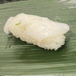 すし辰の立ち食い - 生たこポン酢