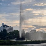 ルーエ ぶらじる - (参考)平和記念公園の噴水。戦後80年、平和記念資料館(大人200円)に初めて入りました。