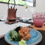 日本料理 TOBIUME - 鯛の漬け、おかわり