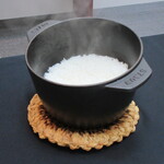 日本料理 TOBIUME - 炊き立ての白米は、元気つくし(若松)