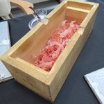 日本料理 TOBIUME - 削りたての鰹節、毎回ちょっと味見する
