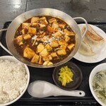 餃子の安亭 - 麻婆豆腐定食