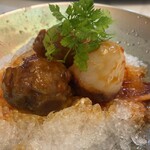 館山美食倶楽部 - (10)イノシシのライチ酢豚