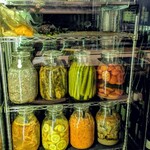 SINQ - ラボ？　たくさんの食材が熟成中