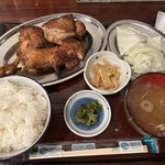 ももどり一番屋 - ももどり定食です。（2025年7月）