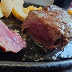 ステーキレストラン　真 - ミディアムレア