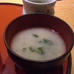 鮨政 - お味噌汁