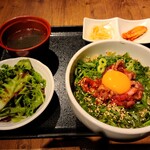 和牛焼肉 土古里 - セット全景