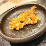 心一 - 富良野のピュアホワイトのかき揚げ