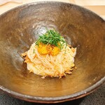 心一 - 噴火湾の塩水ウニの素麺