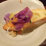 さば料理専門店 SABAR+ - アヒージョ取り分け