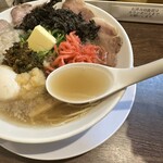 麺屋 誠 - 【塩（並）＝スープ】