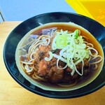 六文そば - いかげそそば¥350