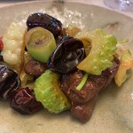 館山美食倶楽部 - (11)キョンの炒めもの