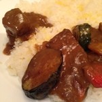 ガヴィアル - 野菜カレー＆ポークカレーアップ