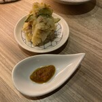 料理家 いとはん - ポテトサラダと自家製タバスコ