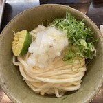 元祖しょうゆうどん 小縣家 - 元祖しょうゆうどん大　580円