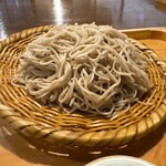 一松亭 - 大ざるそば　アップ