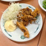 日高屋 - イカ揚げ ￥330