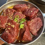 炭火焼肉 かんちゃん - 近江牛レバー¥1100