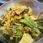 炭火焼肉 かんちゃん - チョレギサラダ　¥880 