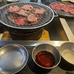 炭火焼肉 かんちゃん - 炭焼七輪