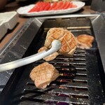 南さつま - 厚切り焼風景