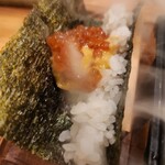 鮨 楽一 - ウニイクラ手巻き寿司