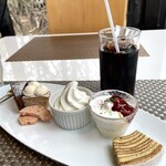 サンドール - 料理写真:おやつプレート¥1210税込(2025/3時点)