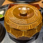 うなぎ四代目菊川 - お櫃可愛らしい♪