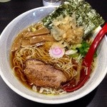 超純水採麺 天国屋 - 鮭節醤油麺