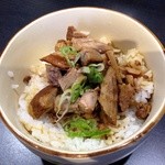 超純水採麺 天国屋 - ミニ焼豚丼