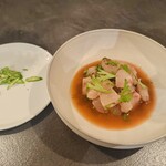 Oil  - 真鯛のセヴィチェ+追加青唐辛子