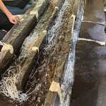 あみだが滝荘 流しそうめん - 