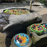 あみだが滝荘 流しそうめん - 