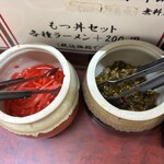 豚珍軒 - 紅生姜＆高菜