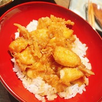 江戸前晋作 - 野付の小柱。大星サイズのかき揚げ丼