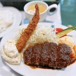 グリル 一平 - グリル一平さんと言えば ビーフヘレカツ!!