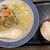 リンガーハット - 料理写真:鶏白湯ちゃんぽん＋ライス