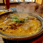 琴弾廻廊　暈亭 - オリーブ豚柳川鍋