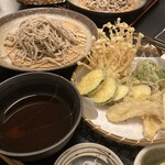 蕎麦 政海本舗 - 薄い衣だからいっぱい食べられる
