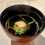 琴弾廻廊　暈亭 - 海老つみれ汁